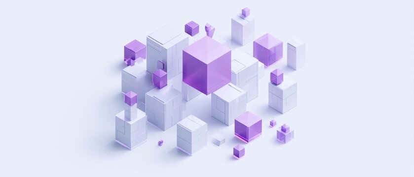 Blockchain innovation hub featuring developers building decentralized applications and Web3 solutions