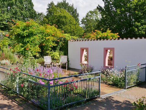 Italienischer Garten im Arboretum Ellerhoop