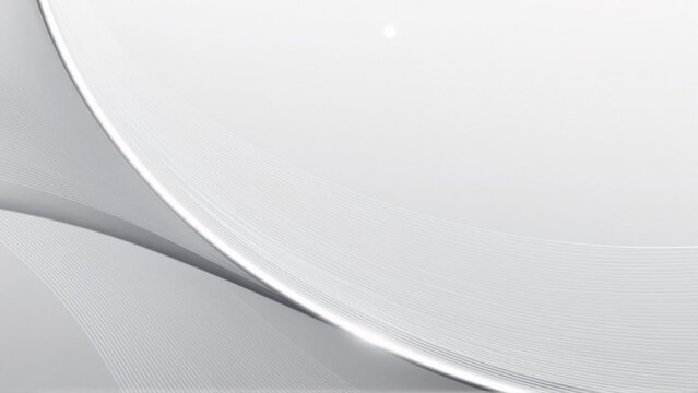 abstract digital art piece white background features curved line forms wave like pattern right side line appears thin wavy lines create sense depth dimension lines arranged way creates smooth fluid