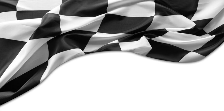 Checkered racing flag