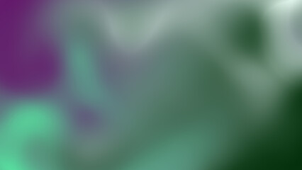Fototapeta premium Dark Purple Teal Abstract Gradient Background with Emerald Green Glow