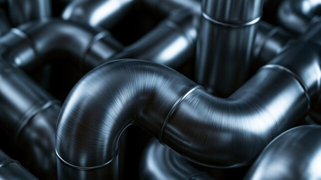 Interconnected Metallic Pipes in Industrial Network
