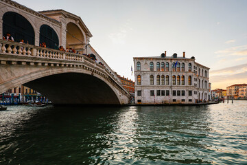 Venice Italy bridge cityscape view  © Alex Ford