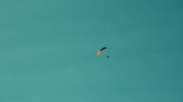 Skydiving tandem parachute jump extreme sports skydive
