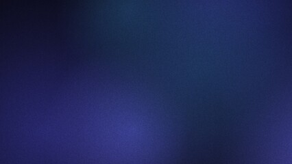 Fototapeta premium Texture background displays grainy dark blue purple gradient.