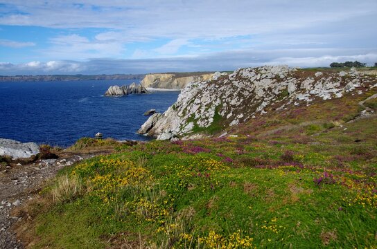The Pointe du Toulinguet in Brittany in France, Europe