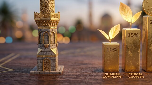 Islamic Finance and Shariah Compliant Ethical Investment Concept