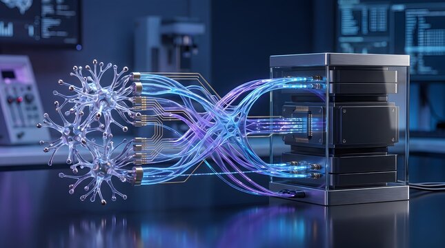 Artificial Intelligence Neural Brain Interface with Advanced Neurotechnology and Digital Computing