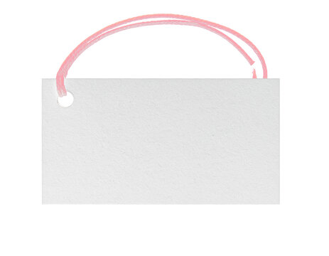 A blank black paper hang tag with a red string looped through b3da6a49bd6c