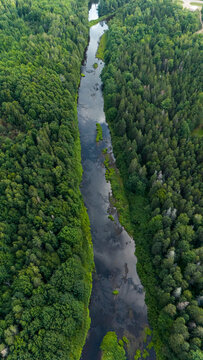 Kouchibouguacis River, New Brunswick, Canada. 