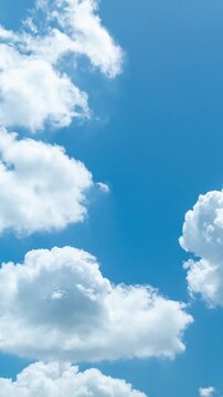 青空　雲