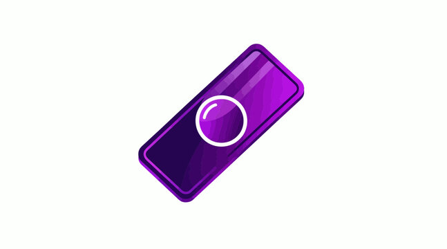 Purple gradient remote control device icon.