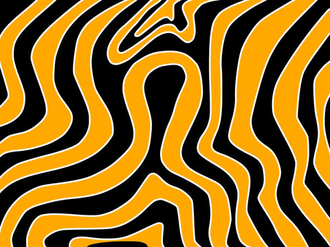 tiger skin pattern