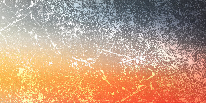 Abstract grunge texture overlay with warm and cool gradient color shift gradient abstract
