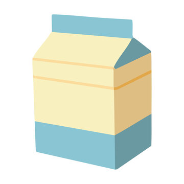 Milk Carton Dairy Product Illustration