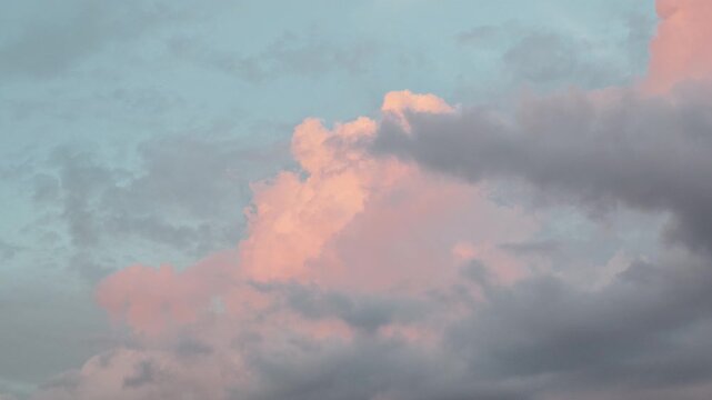 red clouds in the sky at sunset