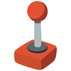 Arcade Joystick Gaming Controller © nikagraphic