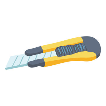 Utility Knife Craft Tool Illustration