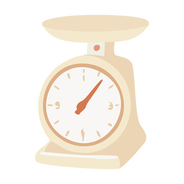 Analog Kitchen Scale Cooking Icon