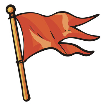 Pirate Flag Nautical Illustration