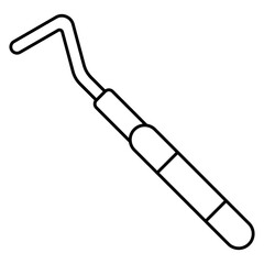 Naklejka premium Scaler Line Icon 