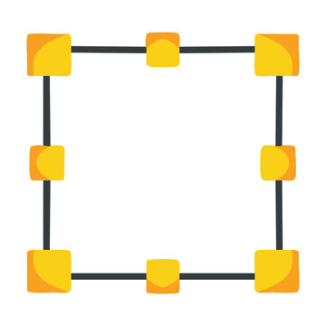 Transform Bounding Box Design Tool Icon