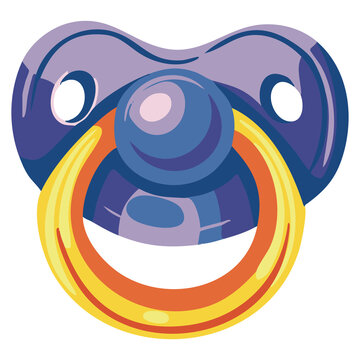 Navy Blue Baby Pacifier