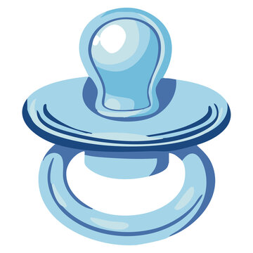 Light Blue Baby Pacifier