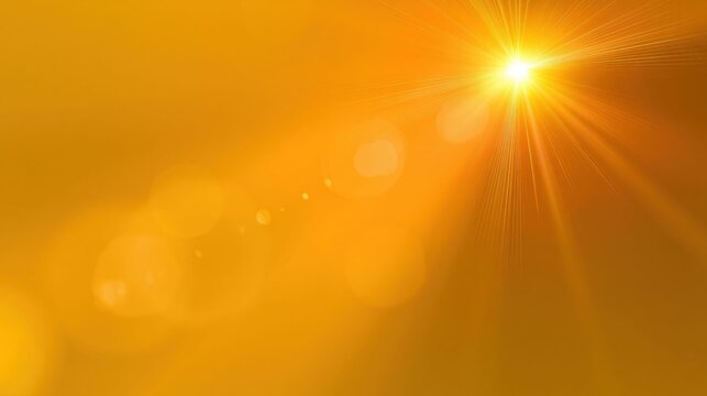 Glowing golden rays spread across a dark atmospheric space forming an elegant background for premium visual design.