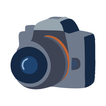 Digital Camera Device Illustration