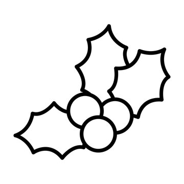 Holly Leaf Icon