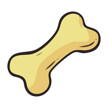Classic Dog Bone Cartoon Pet Toy