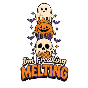 Freaking Melting Single Page Illustration Concept Art