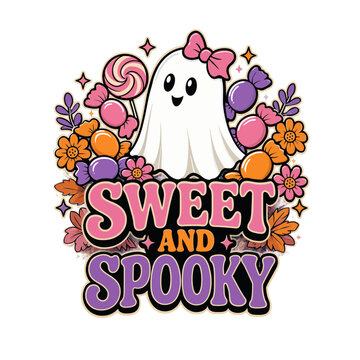 Sweet and Spooky Halloween Single Page Design