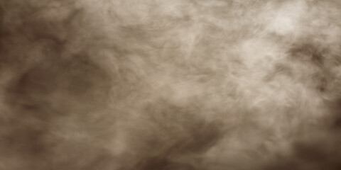 Brown Smoke and Atmospheric Haze Creating Abstract Backdrop. Ideal for Cinematic Designs, Banners and Backgrounds. © RawAesthetic