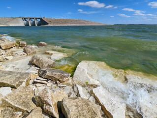 Webster Dam Landscape Kansas © Wirepec