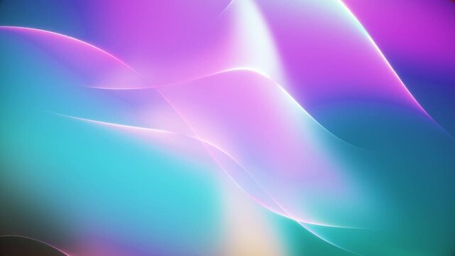 Pastel Aurora Light Waves Background Loop