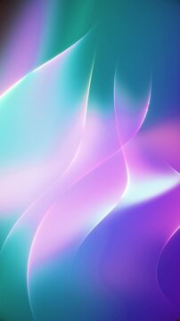 Pastel Aurora Light Waves Background Loop