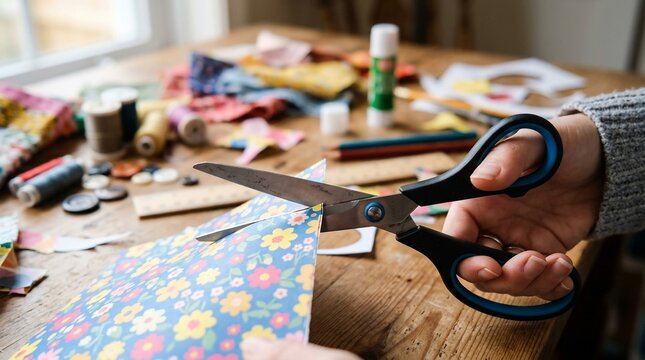 cutting paper crafts