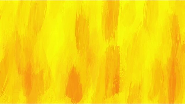 Cheerful Bright Summer Abstract Grunge Background Featuring Random Orange Brush Strokes And Flat Textures For Uplifting Creative Content
