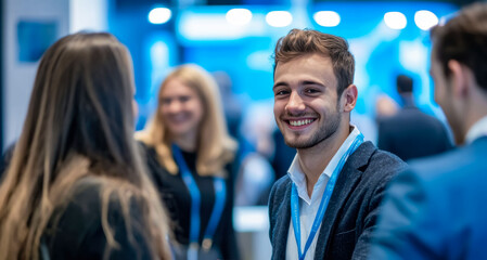 Obraz premium Career Motivation, A business person shows motivation and ambition in a professional setting. The energy reflects drive, progress, and personal growth.
