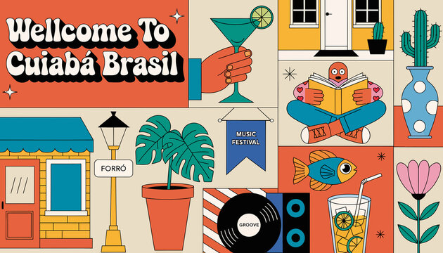 Welcome to Cuiab?, Brasil - vibrant city life and culture
