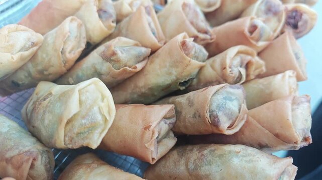 fried spring rolls