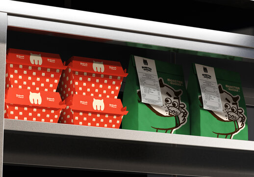 Takeaway Food Packaging Mockup