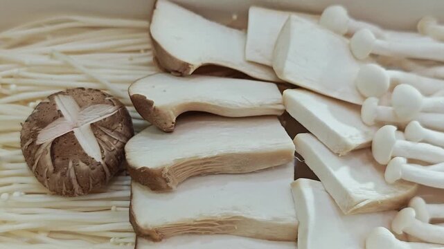 fresh mushrooms