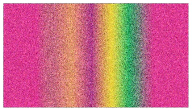 Vertical rainbow spectrum grainy gradient background with vibrant pink noise texture