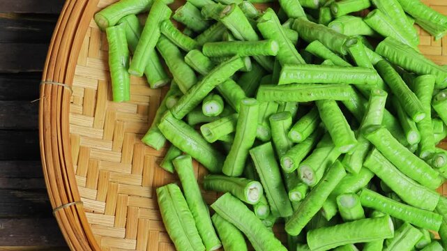Fresh green beans
