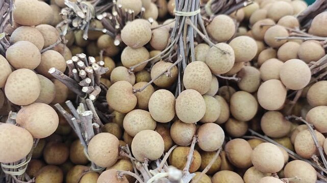 Fresh longan fruit