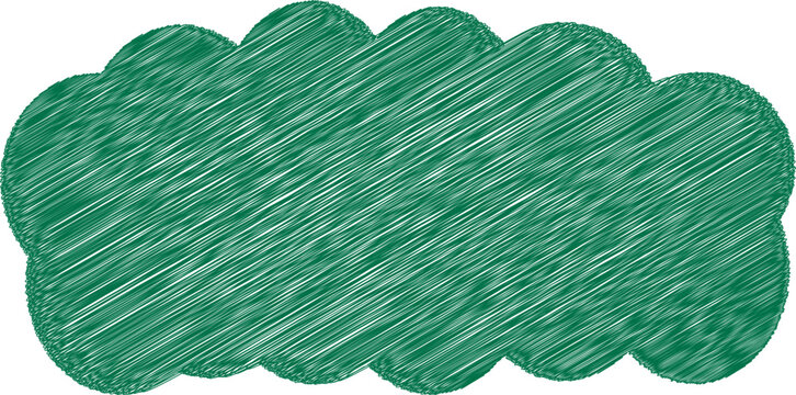 Cartoon white clouds icon set isolated on transparent background