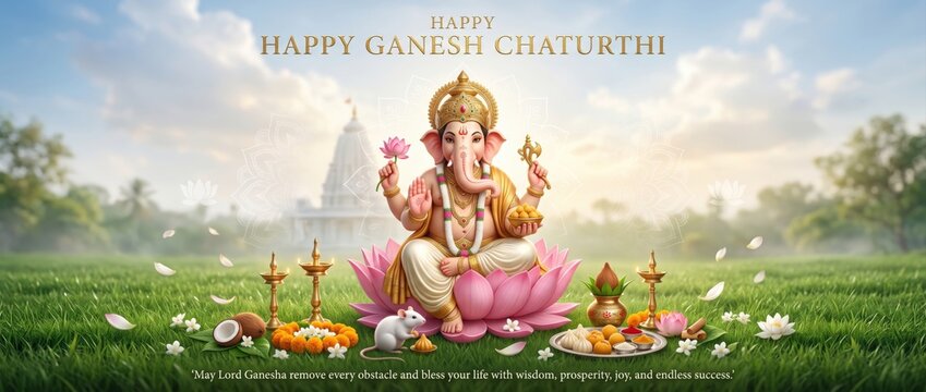 HAPPY GANESH CHATURTHI